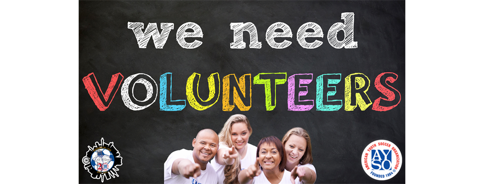We Need Volunteers!