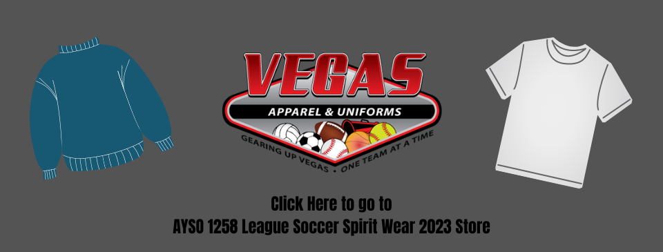AYSO 1258 League Soccer Spirit Wear 2023